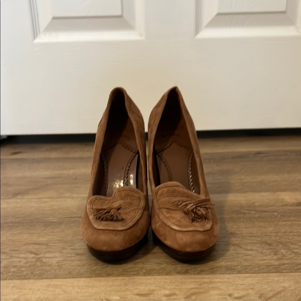 SE Boutique by Sam Edelman Designs Brown Tassel Heels